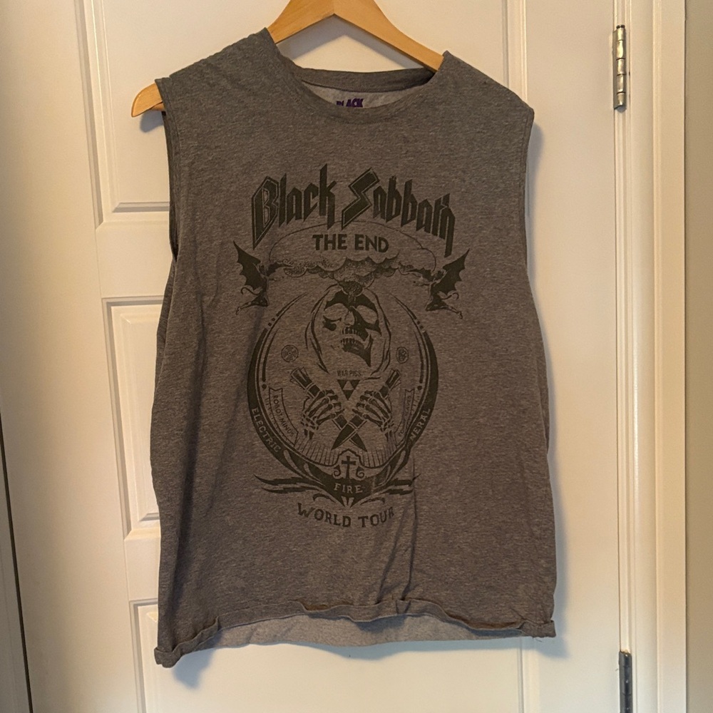 Black Sabbath tour tshirt